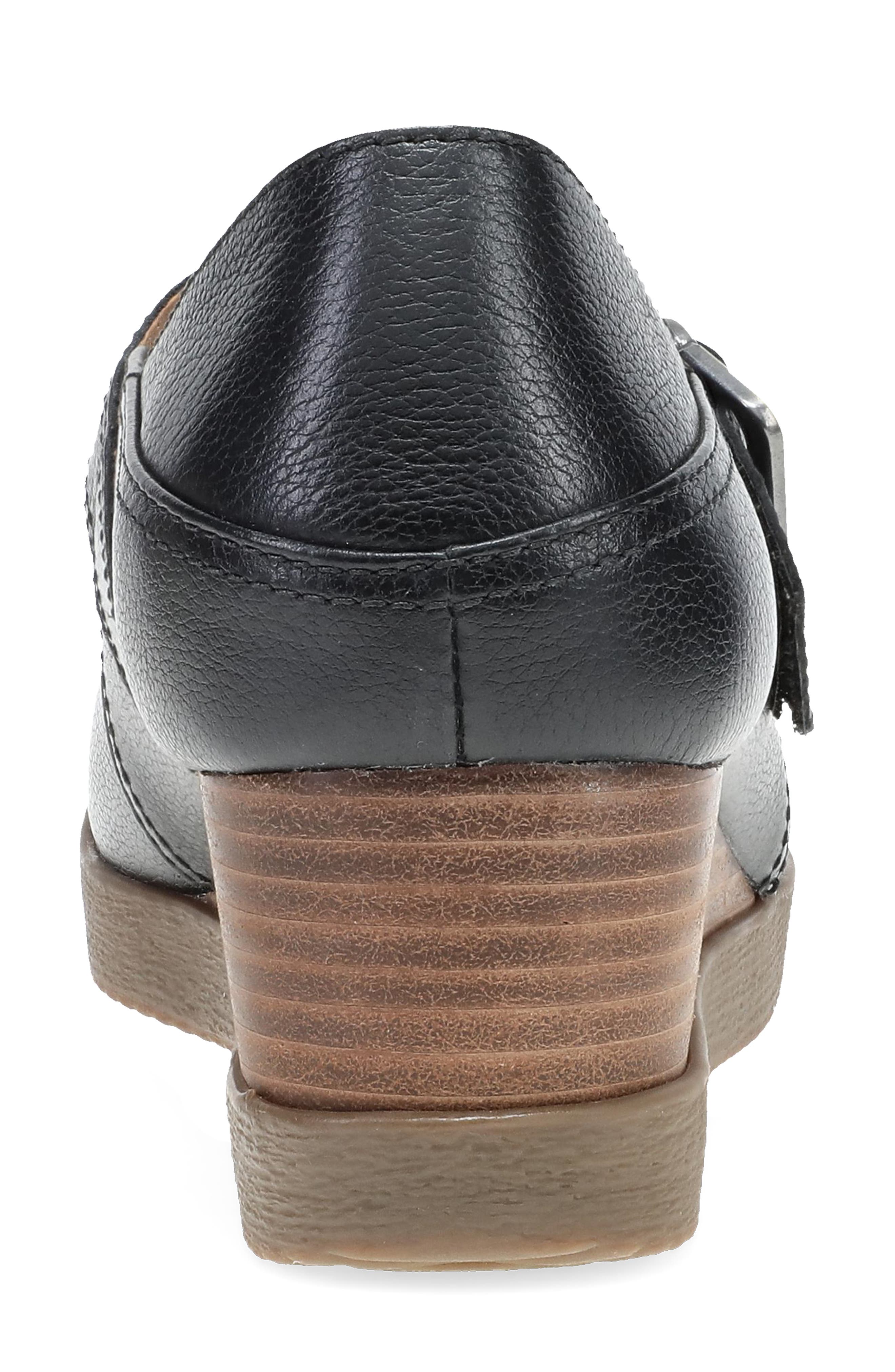 Dansko Sandy Waterproof Mary Jane Platform Wedge Pump, Alternate, color, 