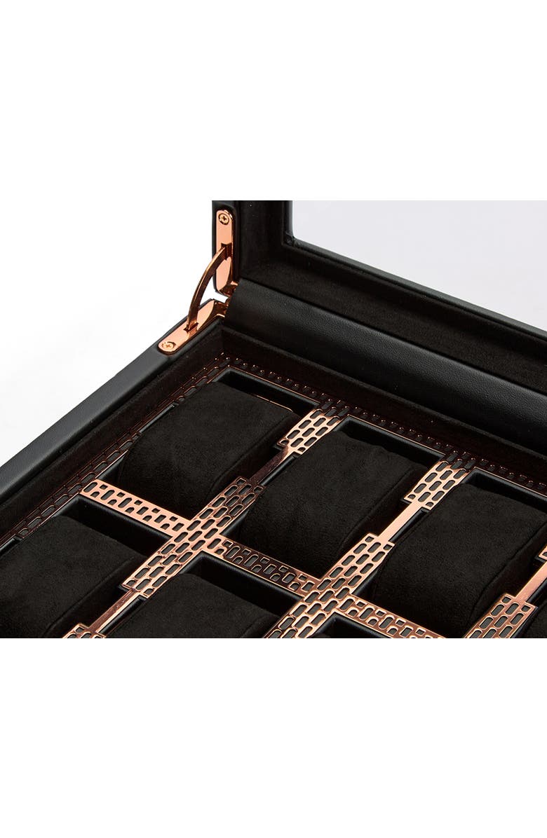 WOLF Axis 8 Piece Watch Box, Alternate, color, Copper