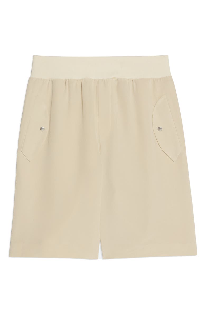 Helmut Lang Bomber Bermuda Shorts, Alternate, color, Oat