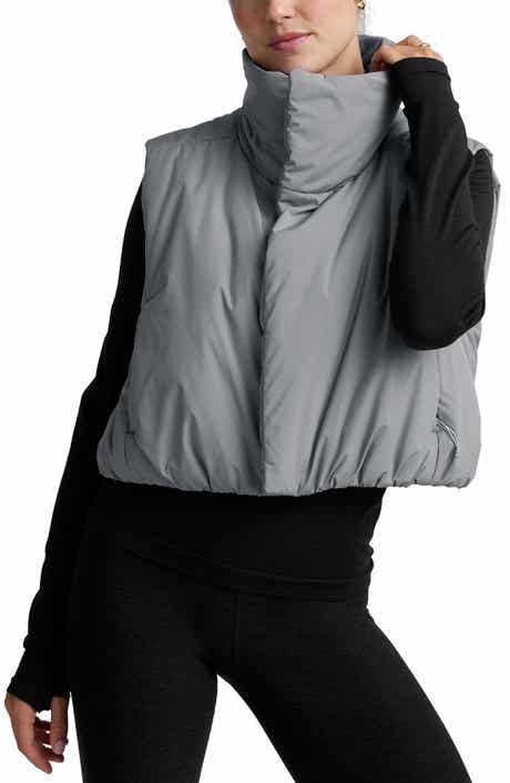 Beyond Yoga Warm-Up Water Repellent Puffer Vest