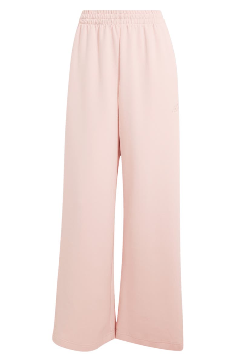 adidas Wide Leg Pants, Alternate, color, Sandy Pink