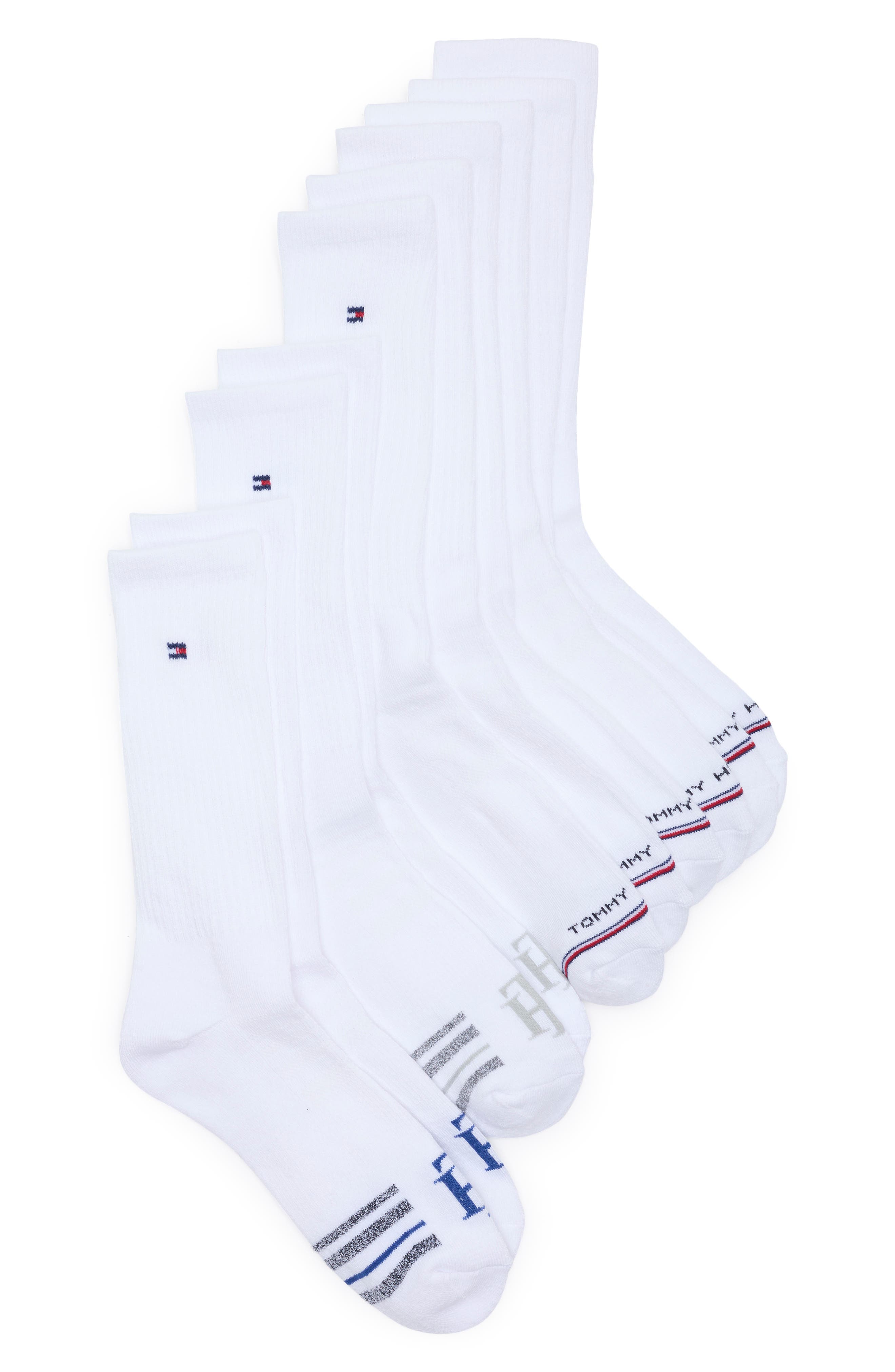 Tommy Hilfiger 5-Pack Cushion Terry Crew Socks