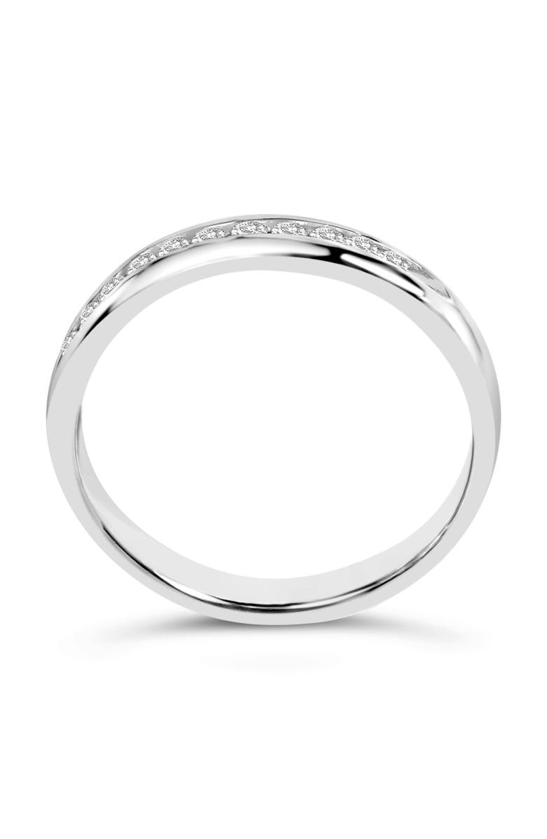 Haus of Brilliance 18K Gold 1/4 Cttw Diamond Classic 11 Stone Wedding Band Ring, Alternate, color, White Gold