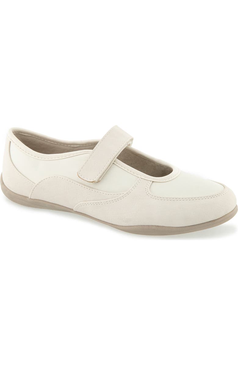 UNIONBAY Ruby Mary Jane Sneaker, Main, color, White