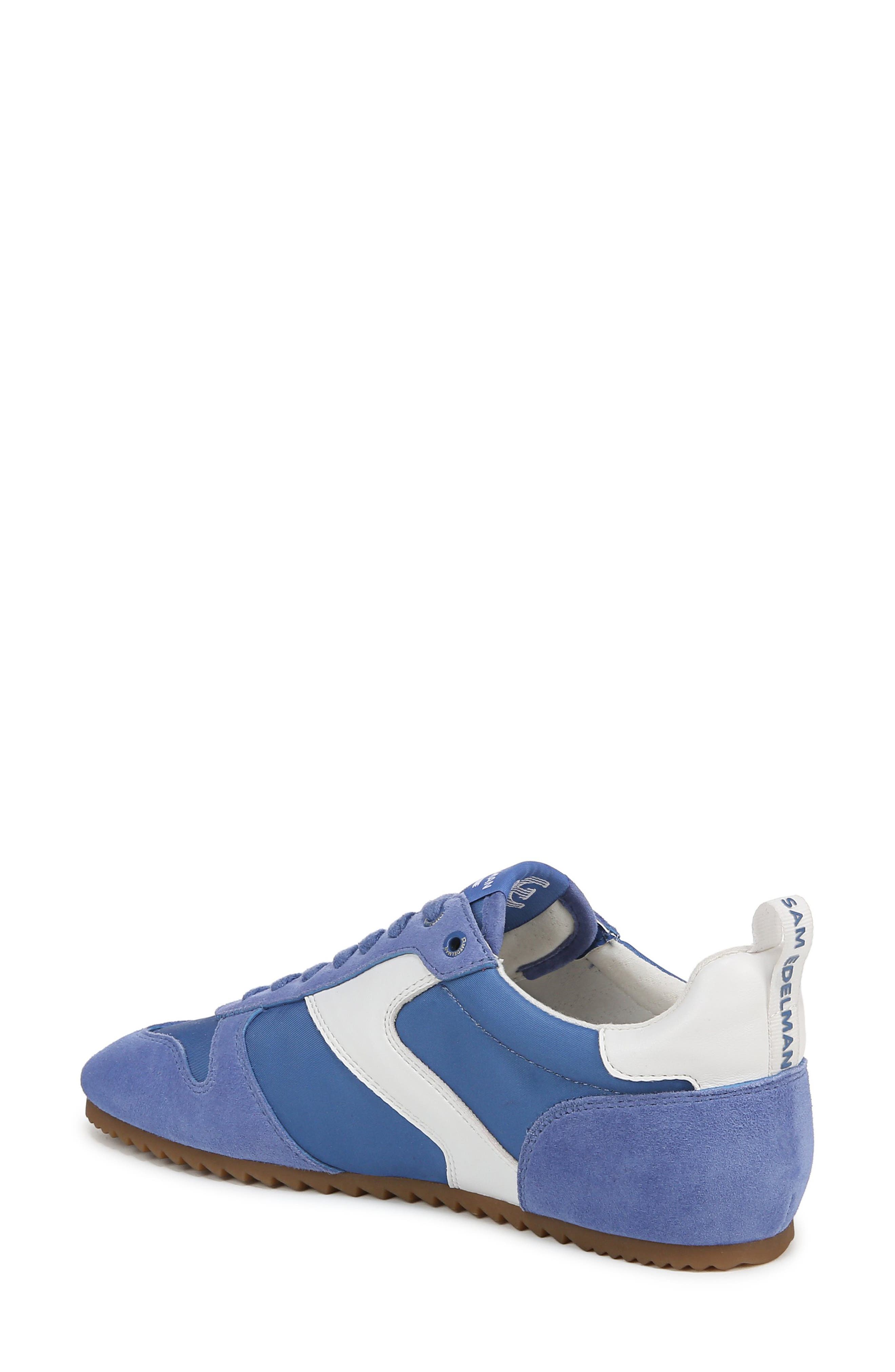 Sam Edelman Zaria Low Top Sneaker, Alternate, color, Blue Wave/ White