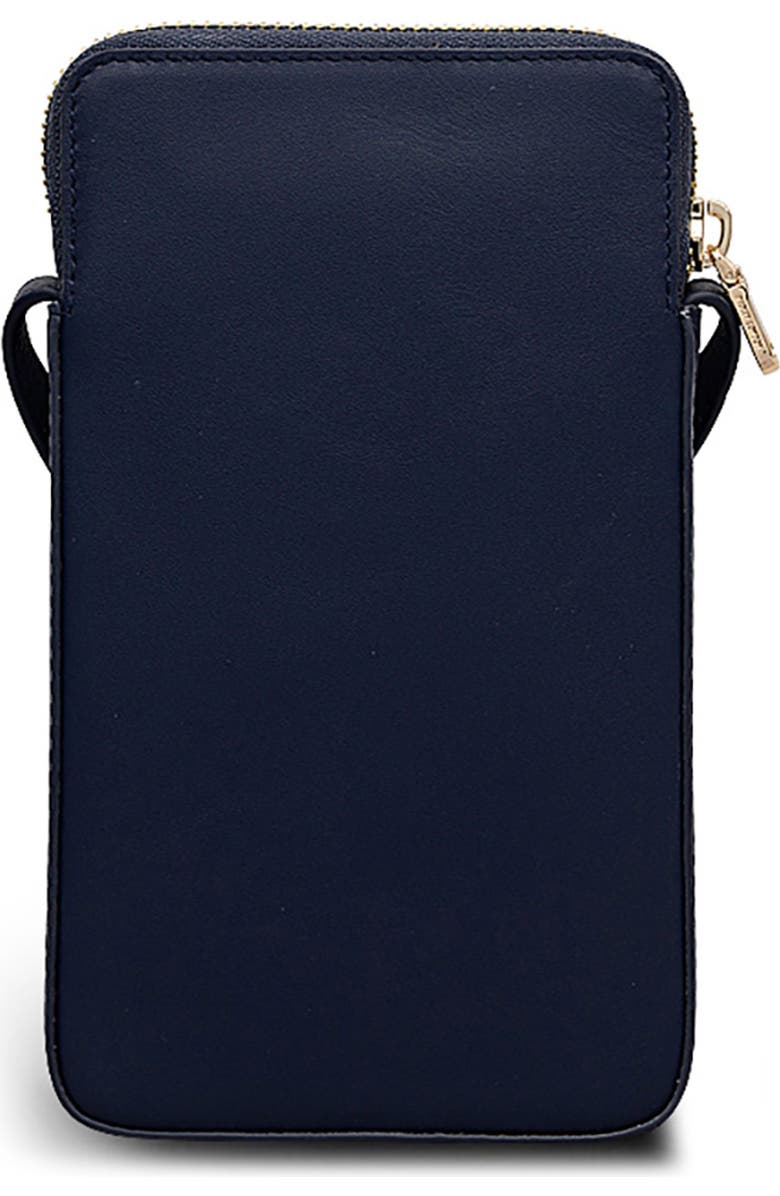 Radley It's Written in the Snowflakes Phone Crossbody Bag, Alternate, color, Dark Blue