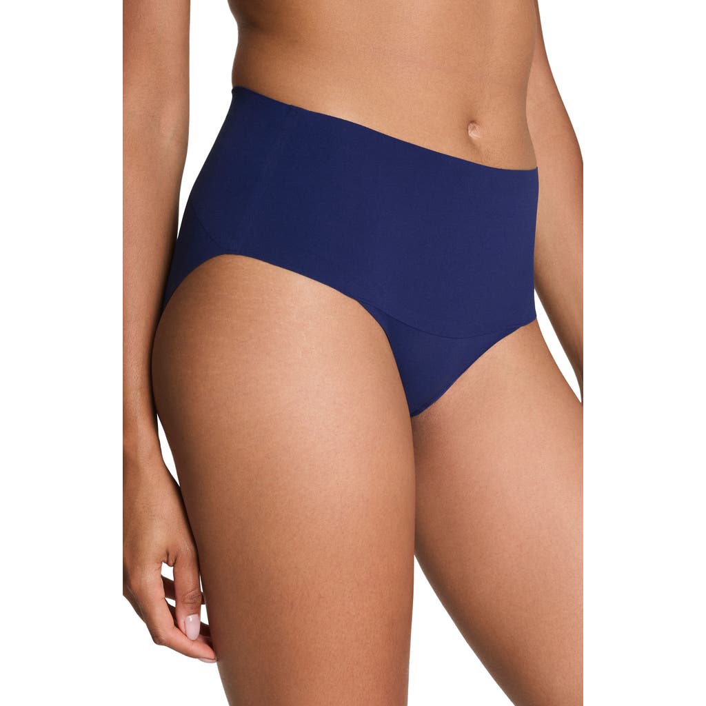 Spanx Undie-tectable Thong In Blue