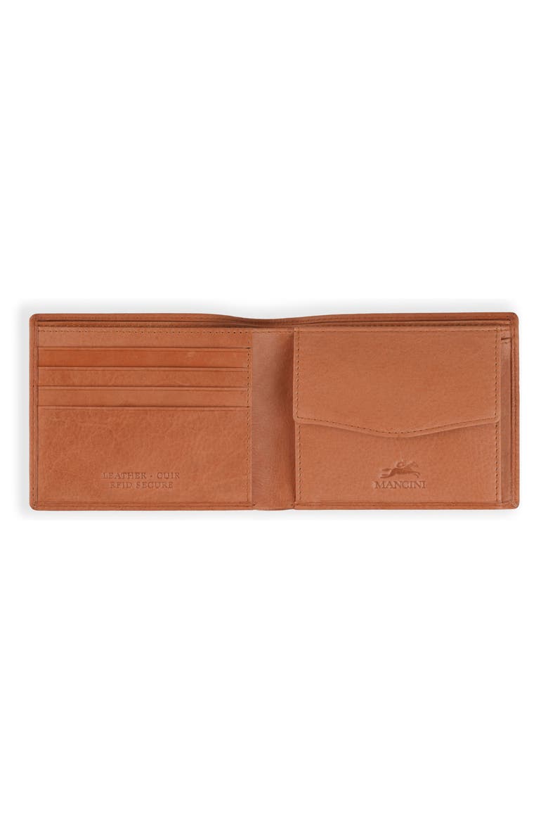 RFID Bifold Wallet, Alternate, color, COGNAC