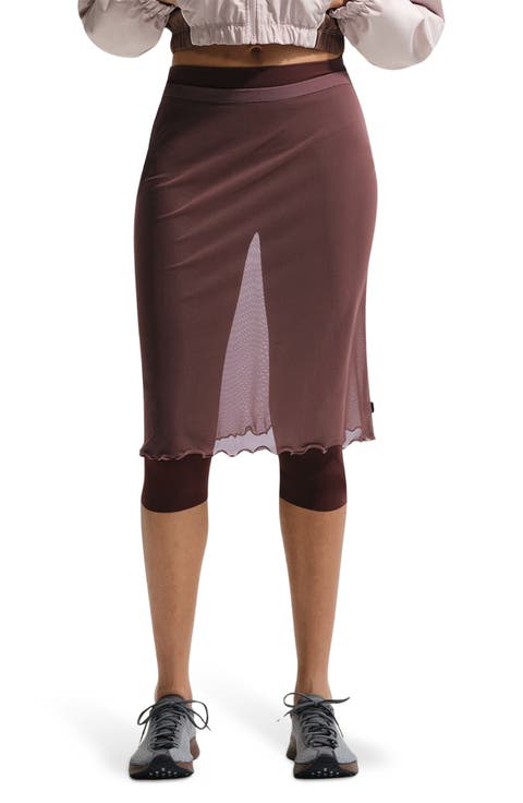 Sportswear Slim Fit Sheer Skirt