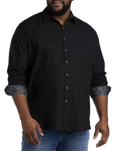 Big & Tall Luther Tonal Sport Shirt