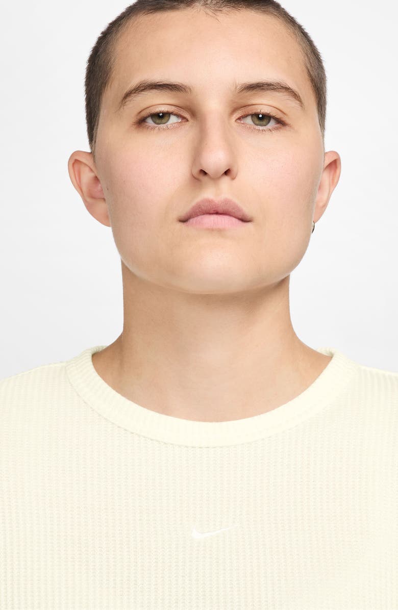 Nike Sportswear Chill Thermal T-Shirt, Alternate, color, Sail/ Sail