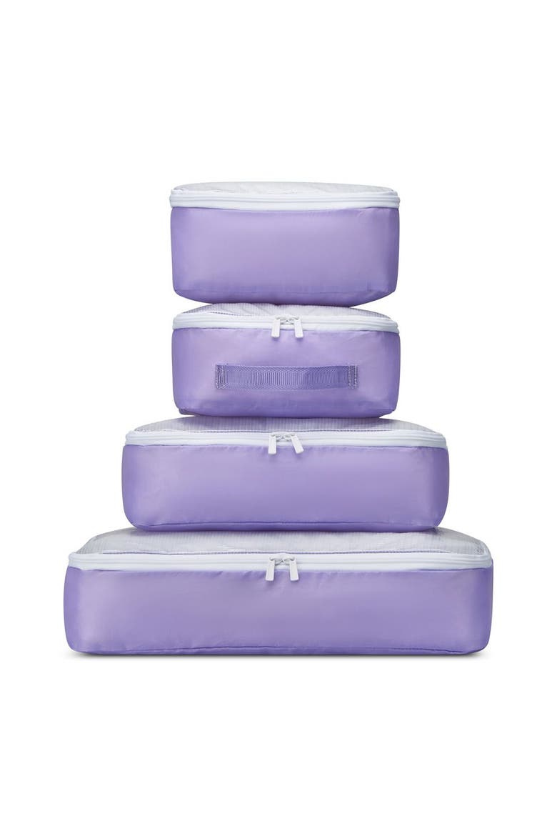 No Drama Packing Cubes Set, Main, color, Lavender