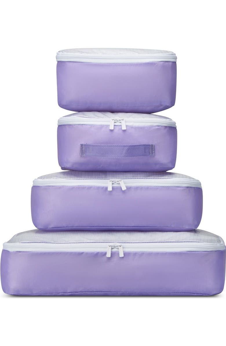Florence by Mills No Drama Packing Cubes Set, Main, color, Lavender