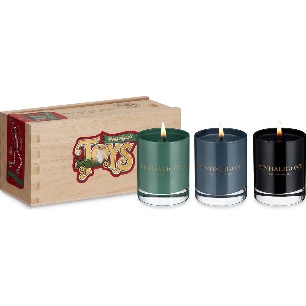 Penhaligon's Home Hooplas Candle Trio Set (limited Edition) $126 Value In Multi