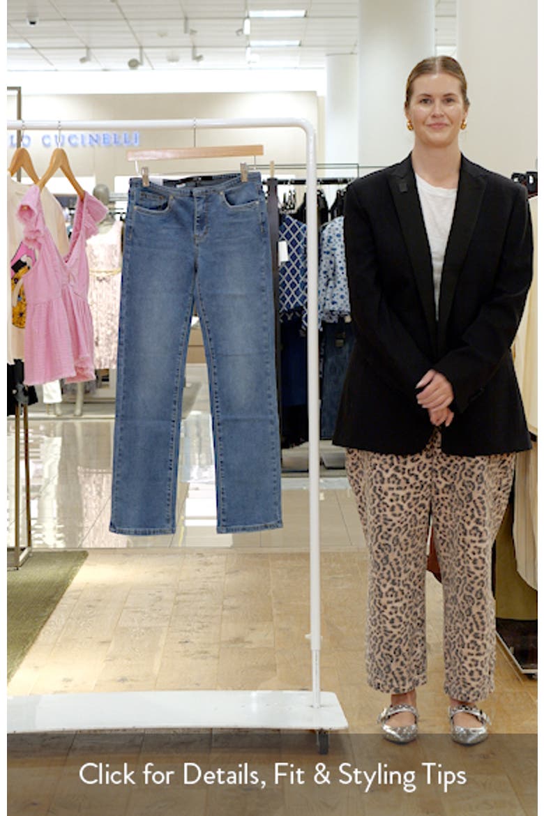Kids' Lara Mini Waist Straight Leg Jeans video