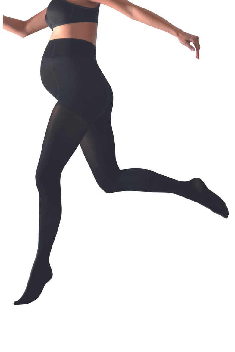 Activ Soft 70 Denier Maternity Tights, Main, color, BLACK