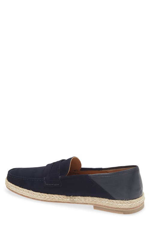 Jm Weston Uzes Espadrille Convertible Loafer In Navy