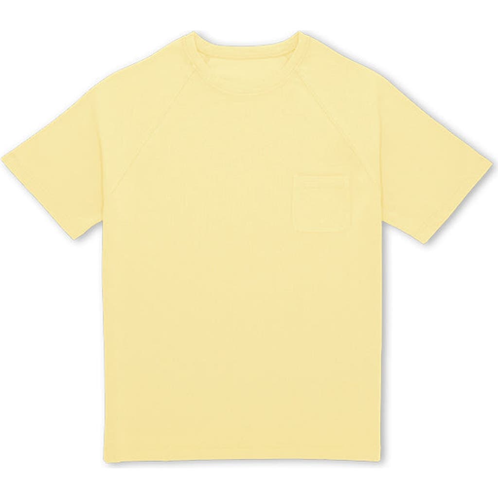 Fortela Vermont Jersey T-shirt With Chest Pocket In Yellow