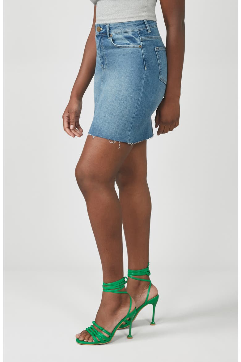 Maddy High Rise Mini Skirt, Alternate, color, Morning Day Light