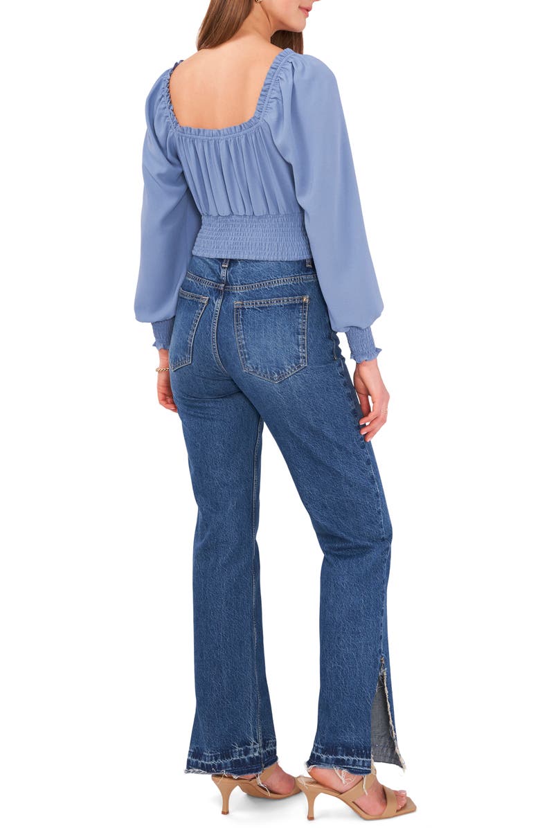 1.STATE Square Neck Long Sleeve Top, Alternate, color,