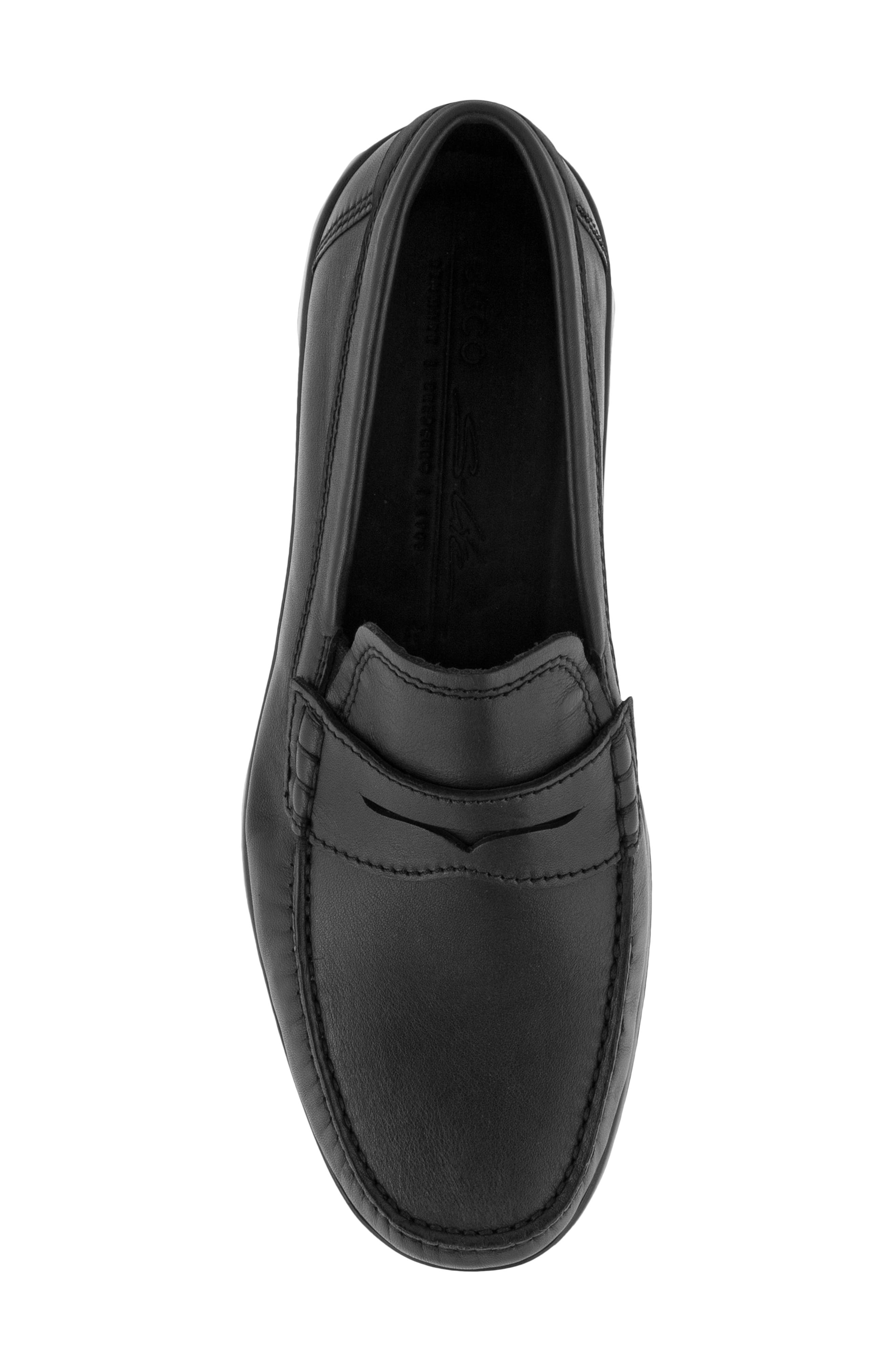 ECCO S Lite Penny Loafer, Alternate, color, Black