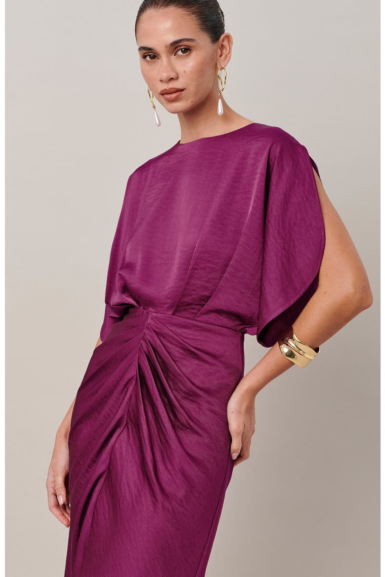Mona Maxi Dress, Alternate, color, Magenta