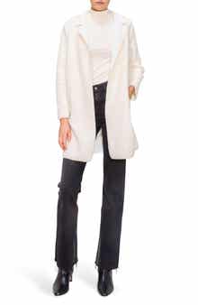 MELLODAY Faux Shearling Coat