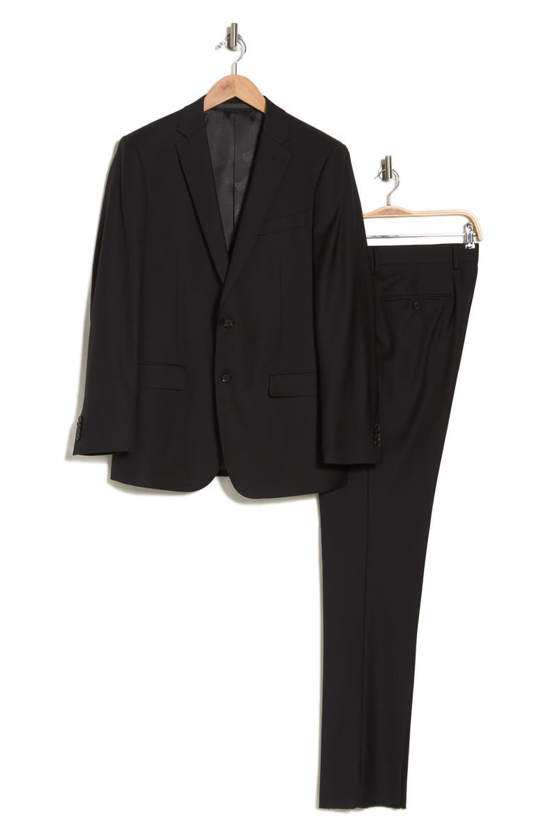 Cavalli Class Slim Fit Solid Wool Suit, Alternate, color,