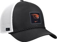 Nike Men's Nike Black Oregon State Beavers 2026 On-Field Rope Adjustable Trucker Hat