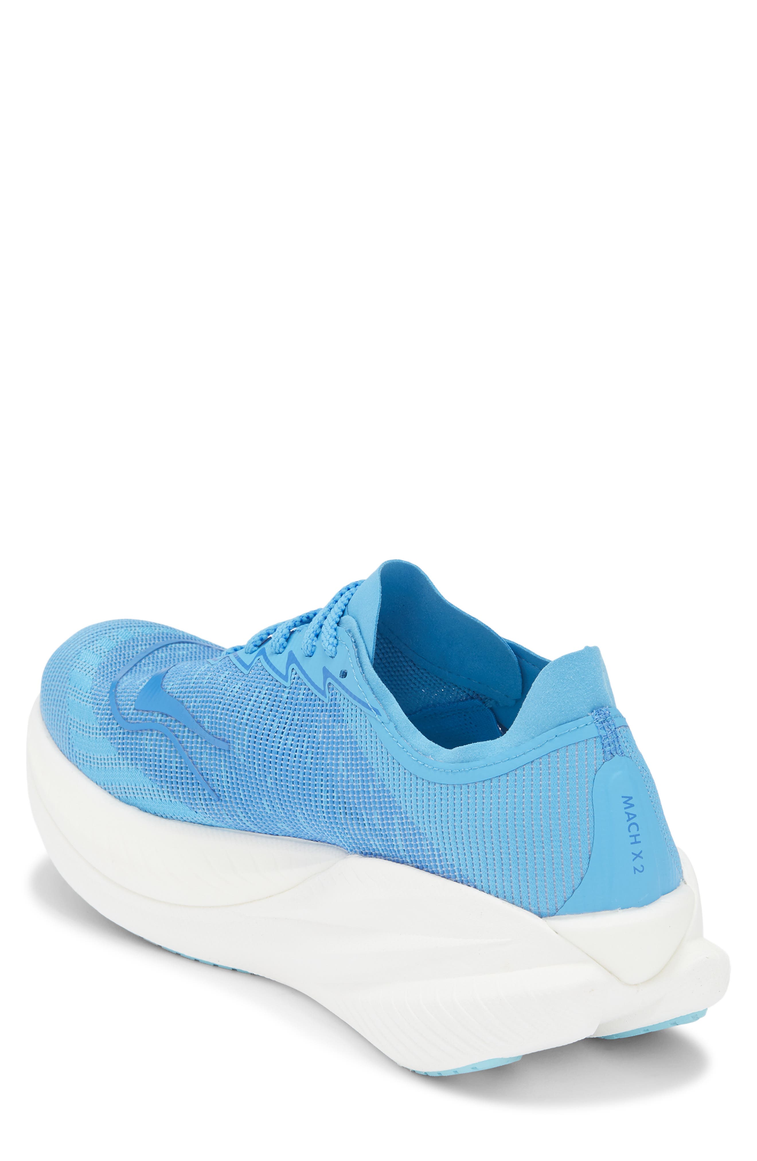 HOKA Mach X 2 Running Shoe, Alternate, color, Skyward Blue / Electric Cobalt