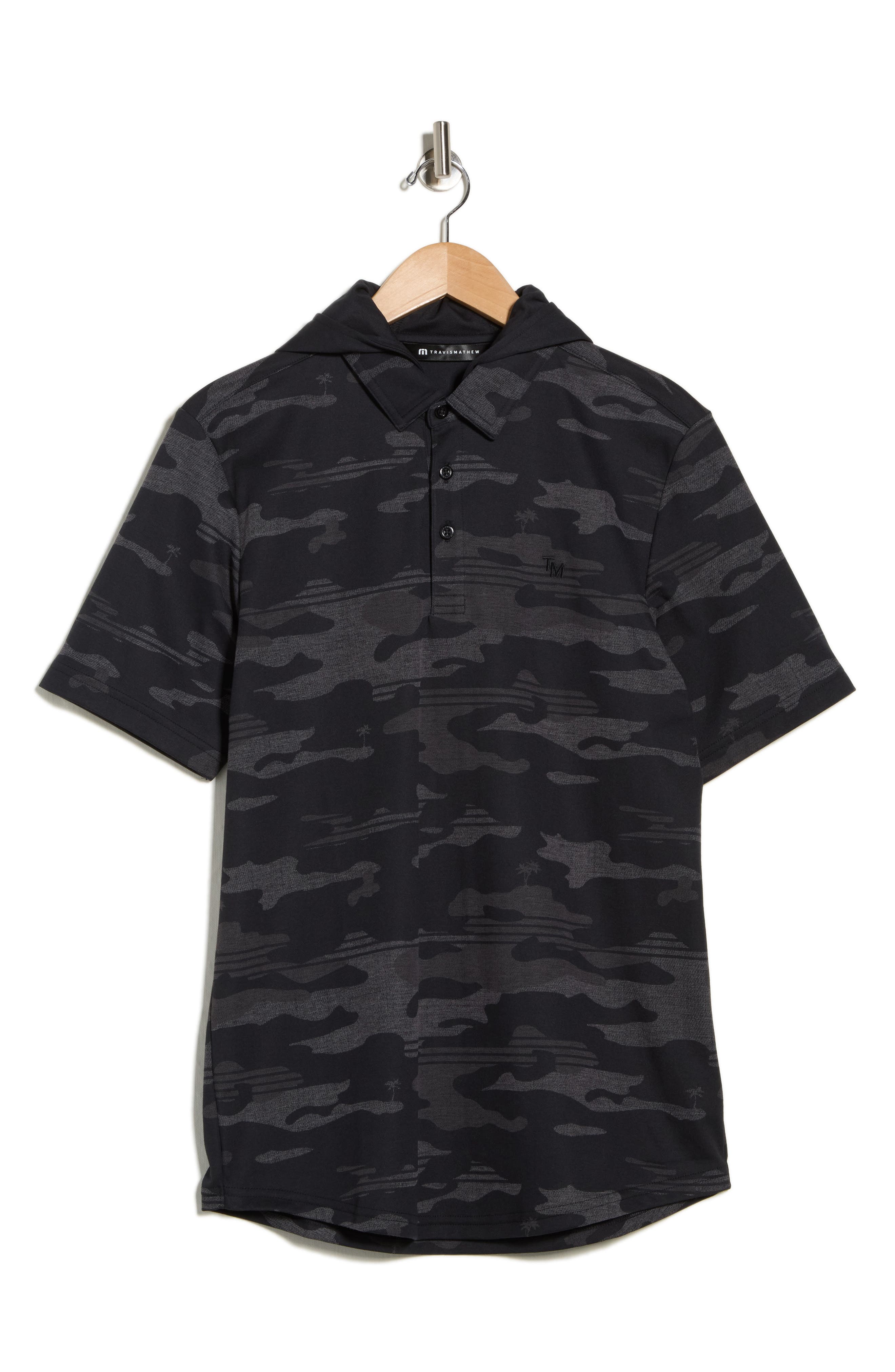 TravisMathew Showdown Stealth Knit Polo