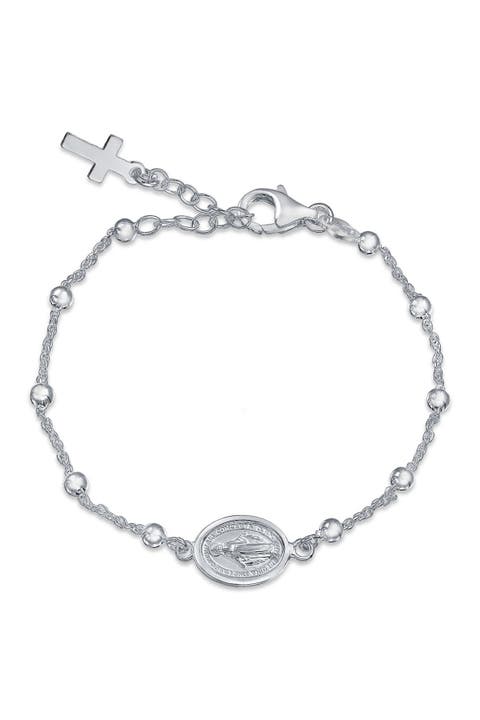 Holy Mary Beaded Bracelet