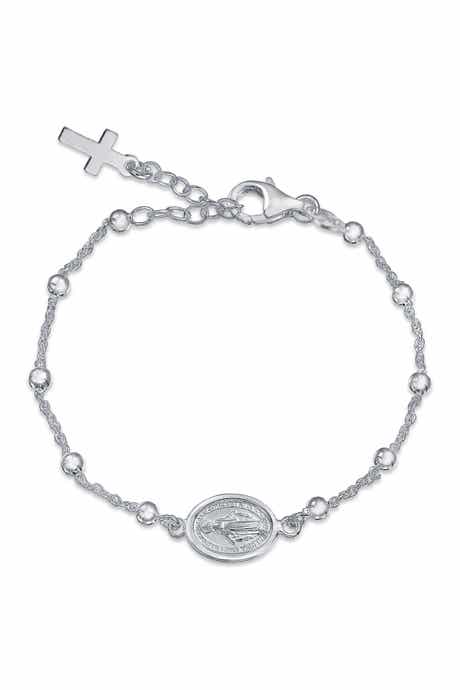 BLING JEWELRY Holy Mary Beaded Bracelet