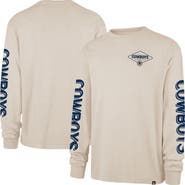 '47 Men's '47 Tan Dallas Cowboys Cairn Ravine Foundation Long Sleeve T-Shirt
