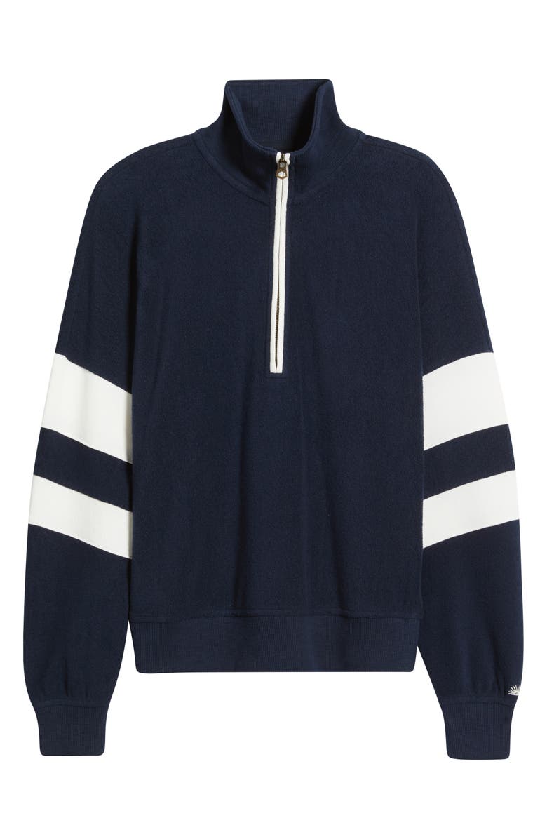 Faherty Beach Quarter Zip Fleece Pullover, Alternate, color,