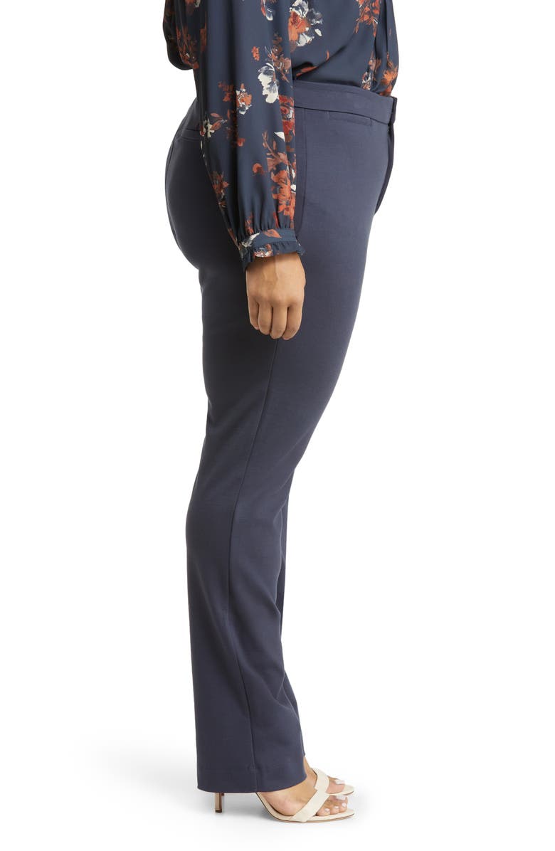 NYDJ Stretch Knit Straight Leg Pants, Alternate, color,