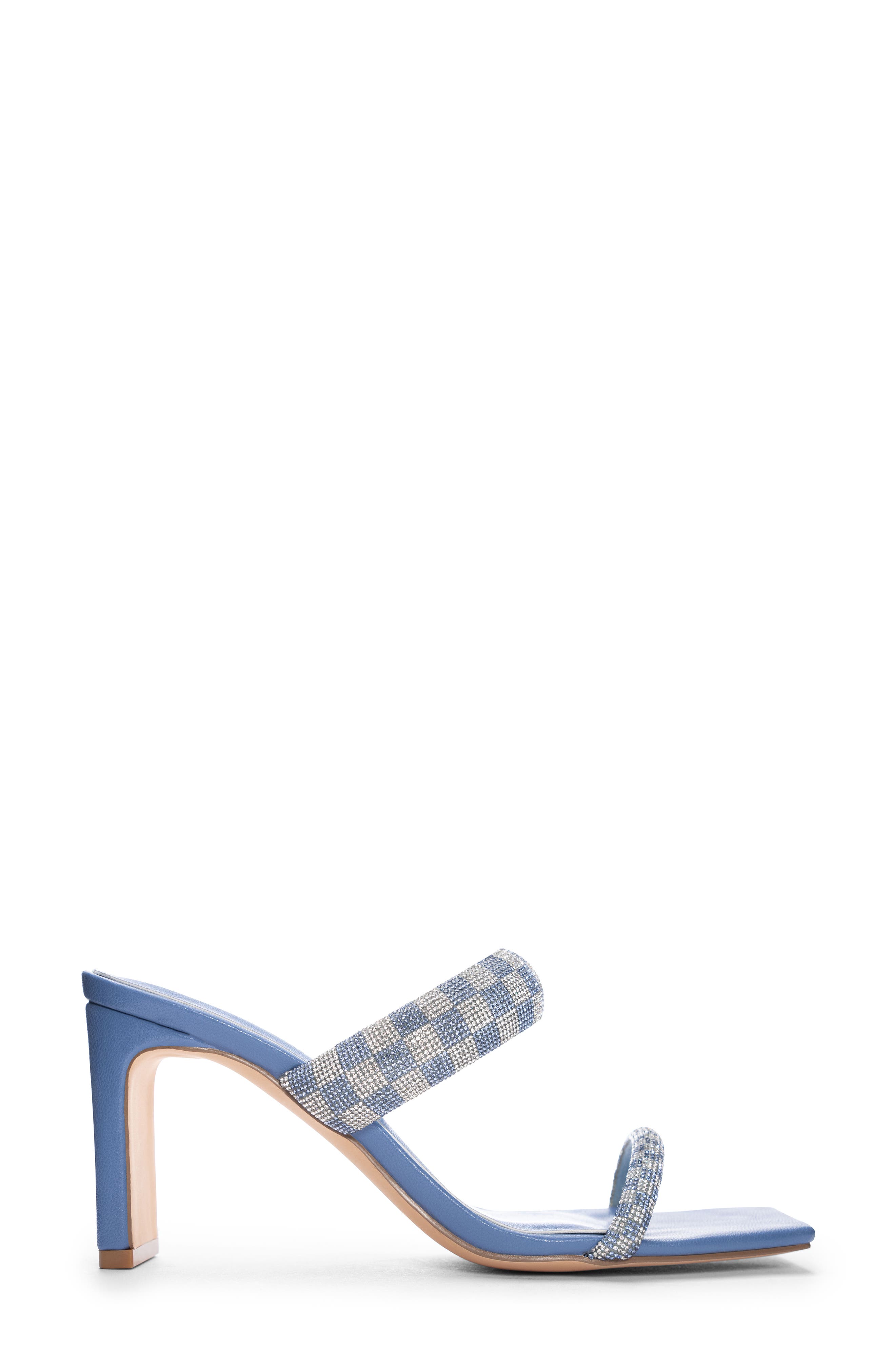 Yessenia Embellished Sandal, Alternate, color, BLUE