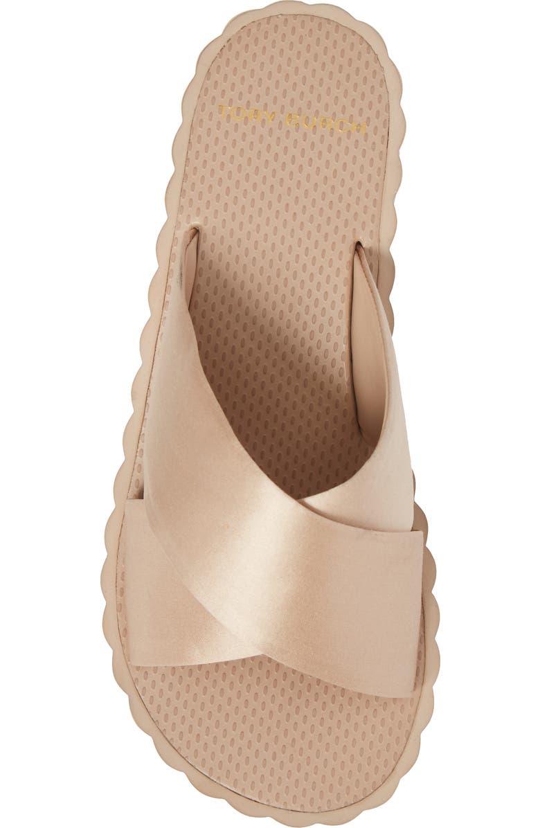 Tory Burch Scallop Platform Sandal, Alternate, color,