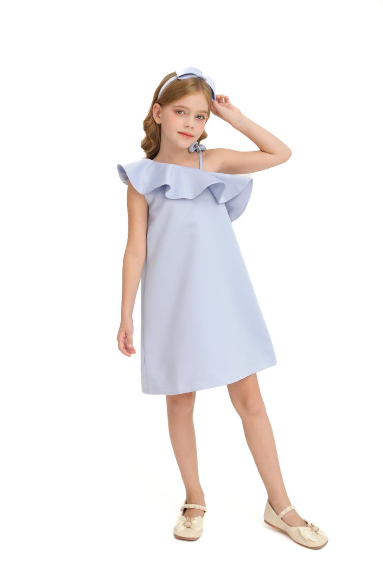 Petulla Dress, Alternate, color, Blue
