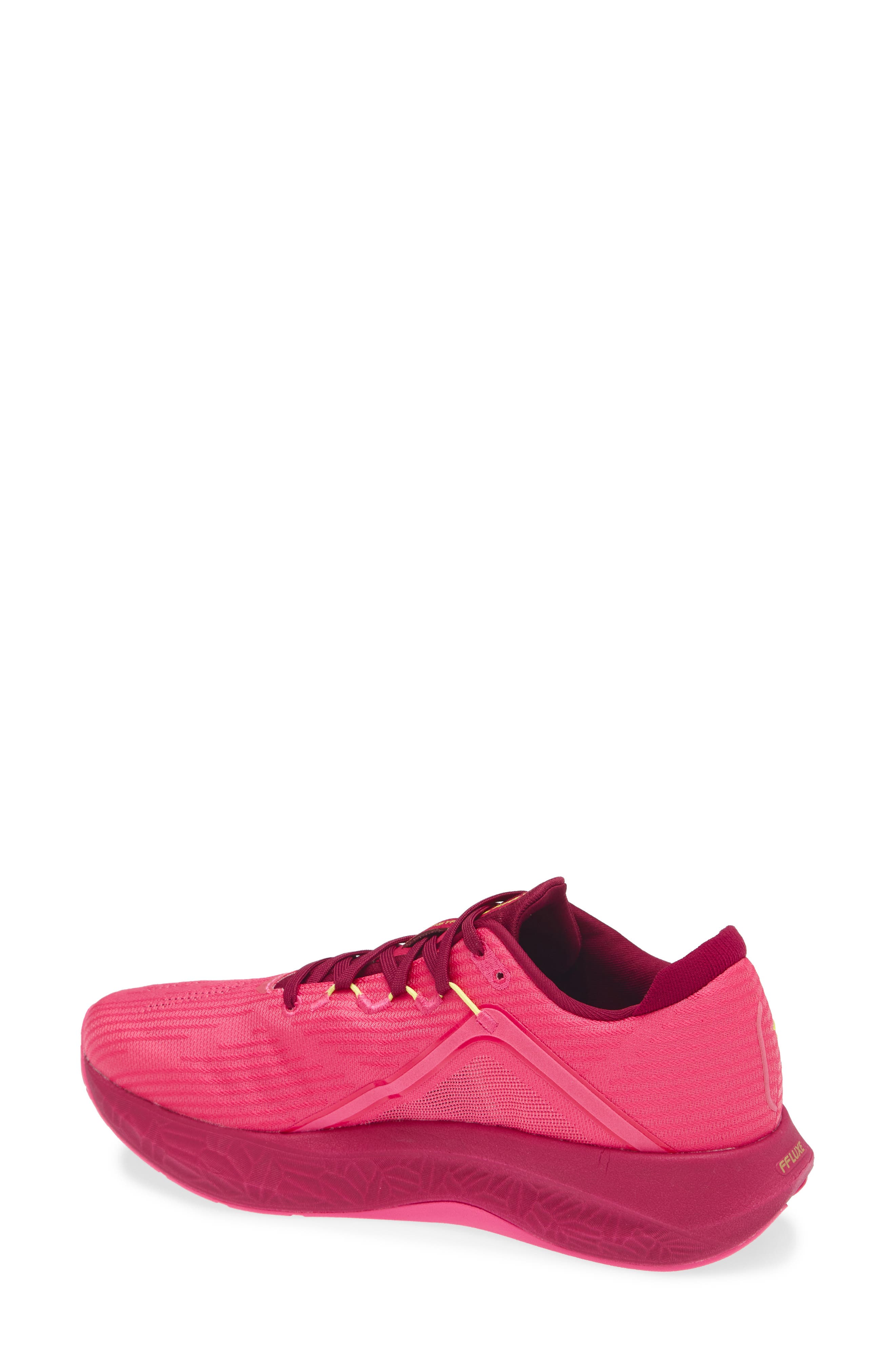 Bloomstride Running Shoe, Alternate, color, FUCHSIA PURPLE/LEMON SPARK