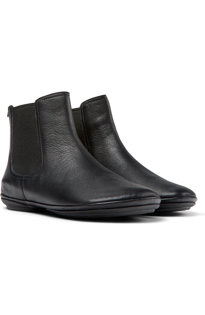 Camper Right Nina Bootie, Main, color, Black