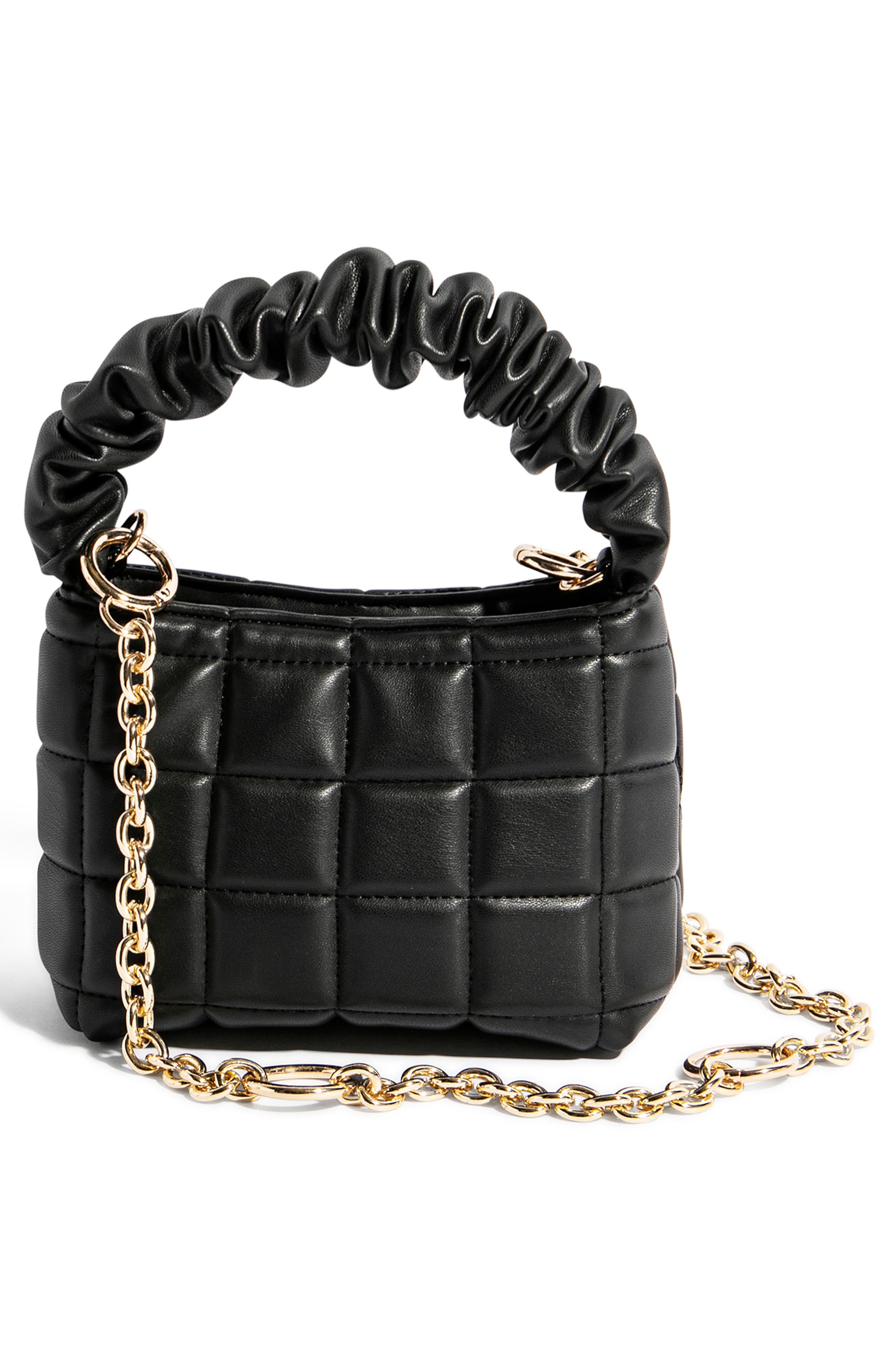 How We Brunch Vegan Leather Mini Tote, Alternate, color, BLACK