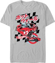 Hot Wheels Men's Hot Wheels Futuristic Twinduction Graphic T-Shirt