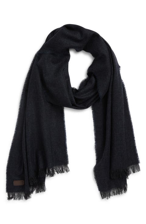 Textured Cashmere Scarf