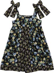 Truly Me Kids' Floral Bow Strap Sundress