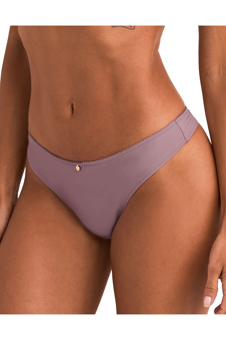 Jeanette Thong Panties, Main, color, Dark purple