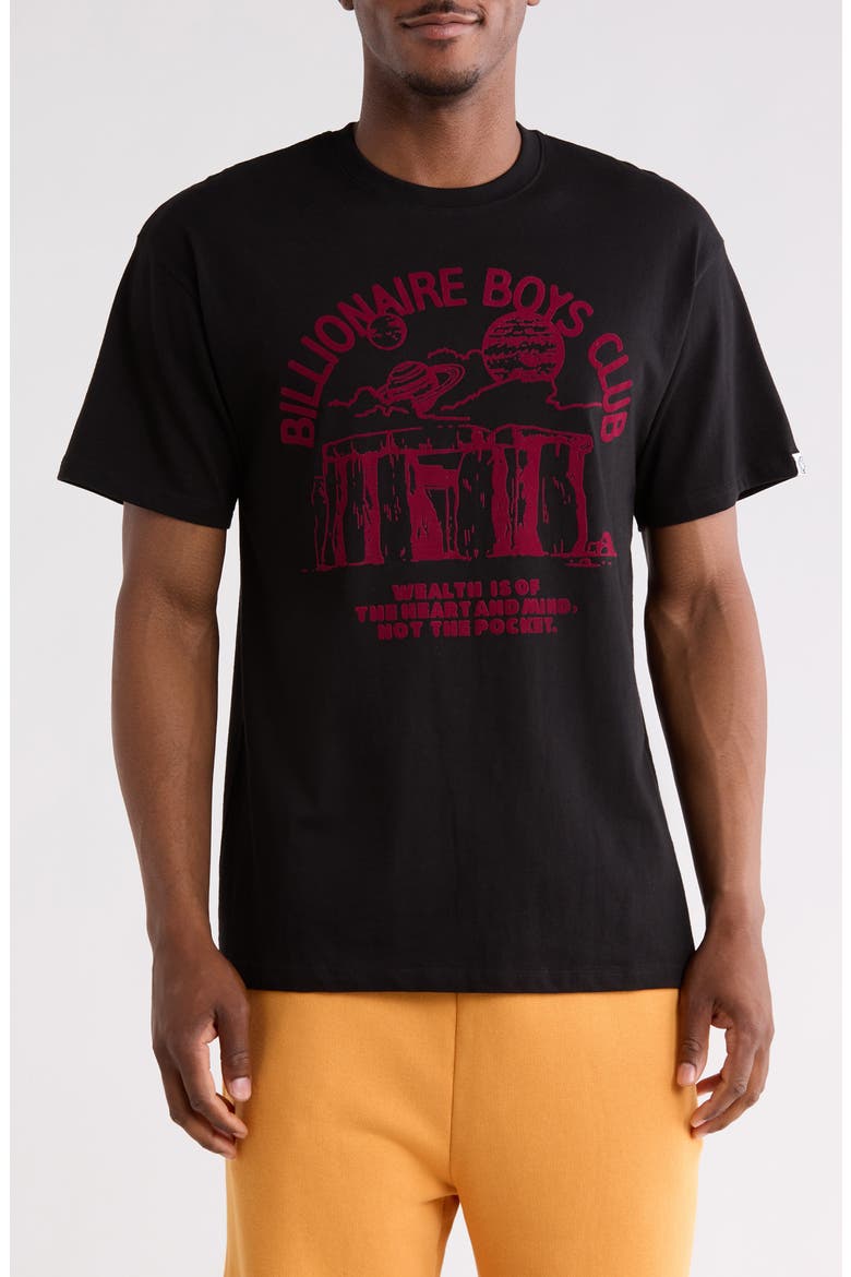 Stones Graphic T-Shirt, Main, color, BLACK