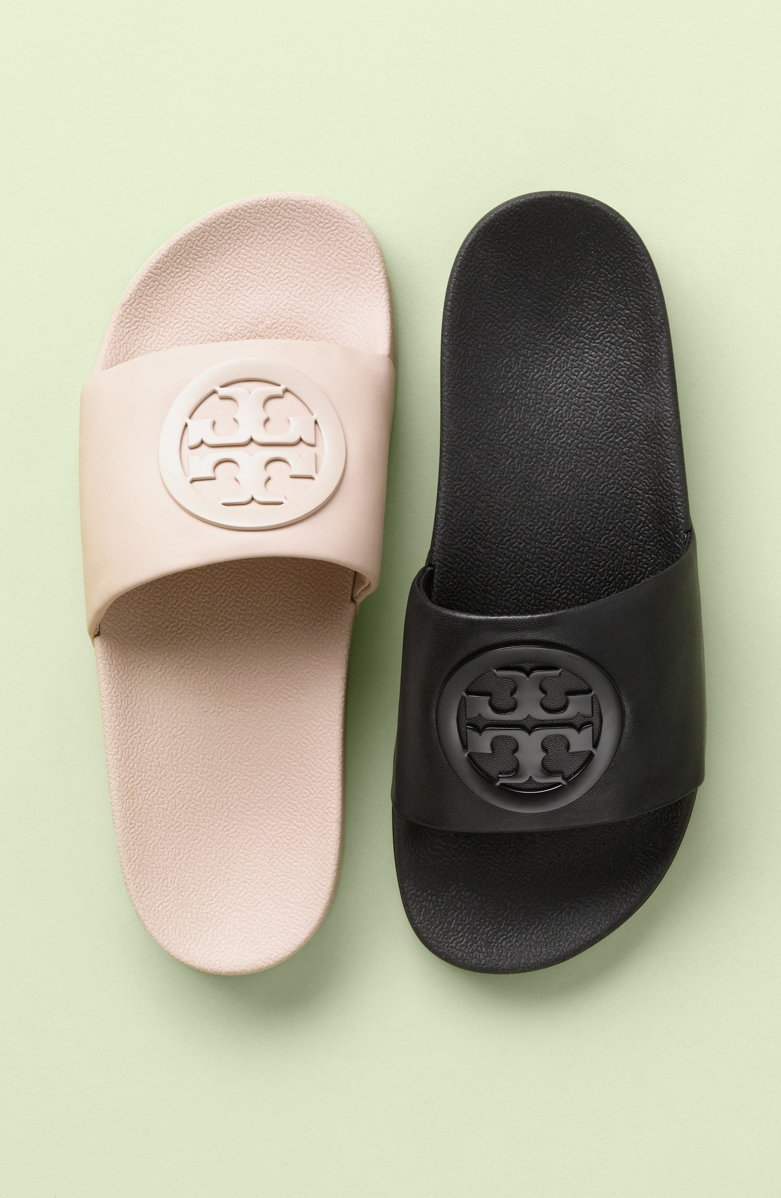 Lina Slide Sandal, Main, color, BLUE YONDER/ MULTI COLOR
