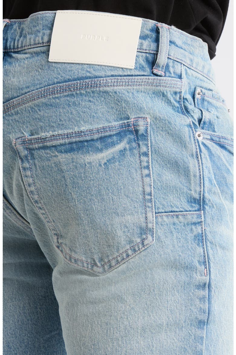 P001 Garda Repairs Distressed Skinny Jeans, Alternate, color, LIGHT INDIGO