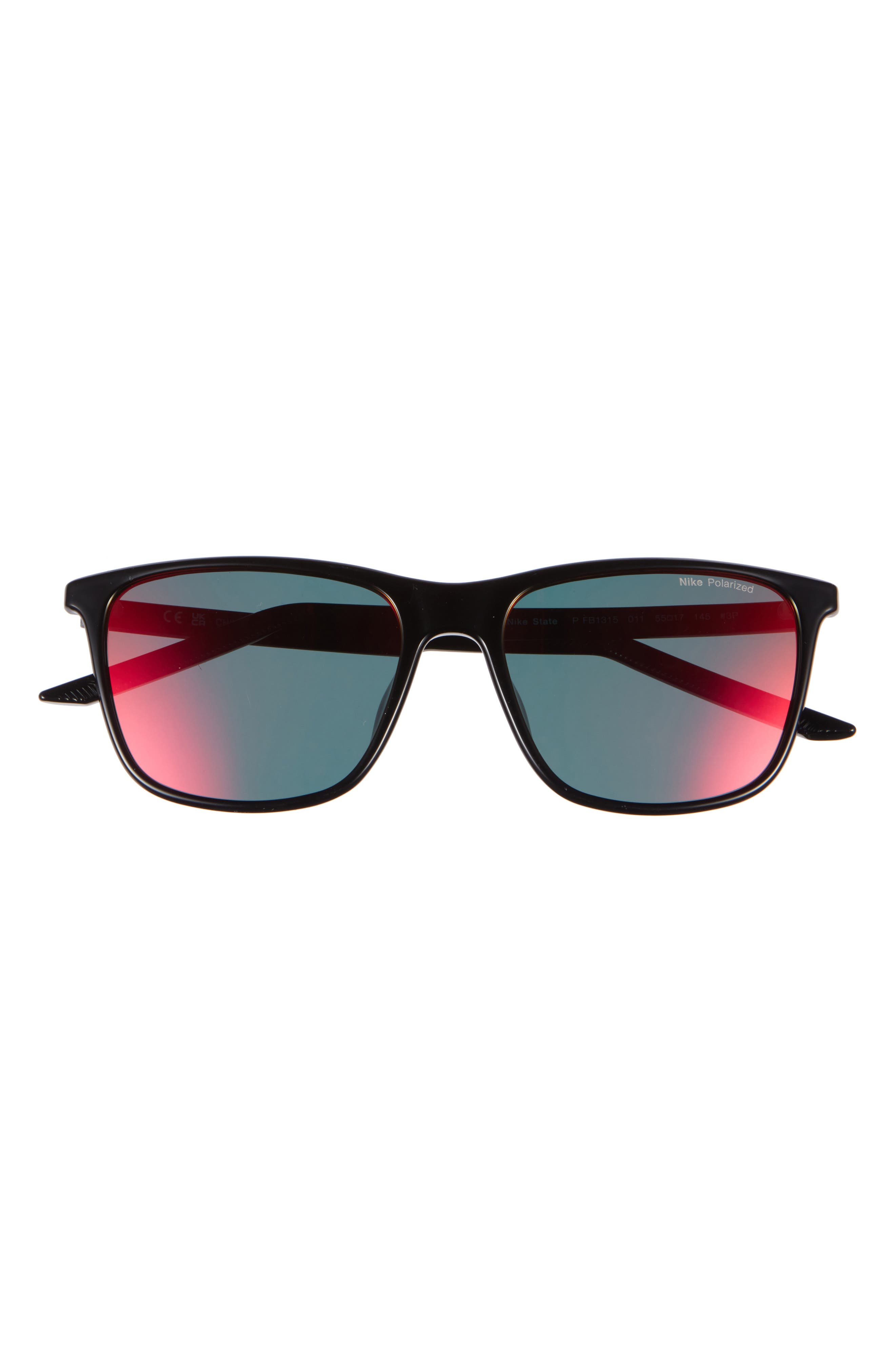 Nike State 145mm Polarized Square Sunglasses
